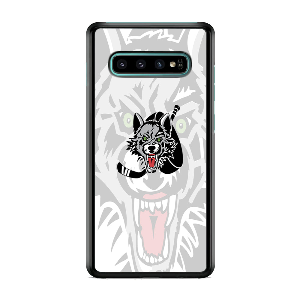 AHL Chicago Wolves Logo Samsung Galaxy S10 Case