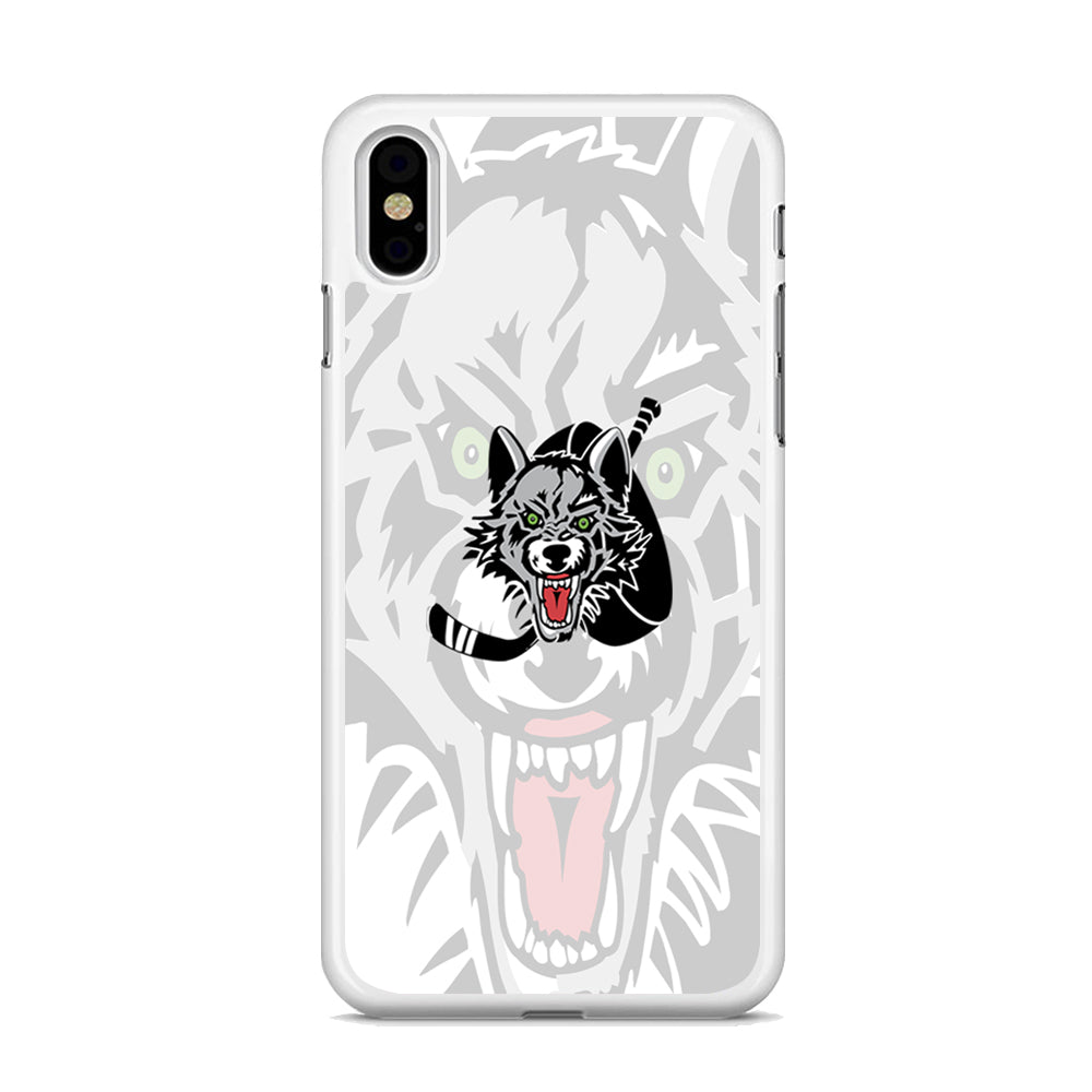 AHL Chicago Wolves Logo iPhone XS Case