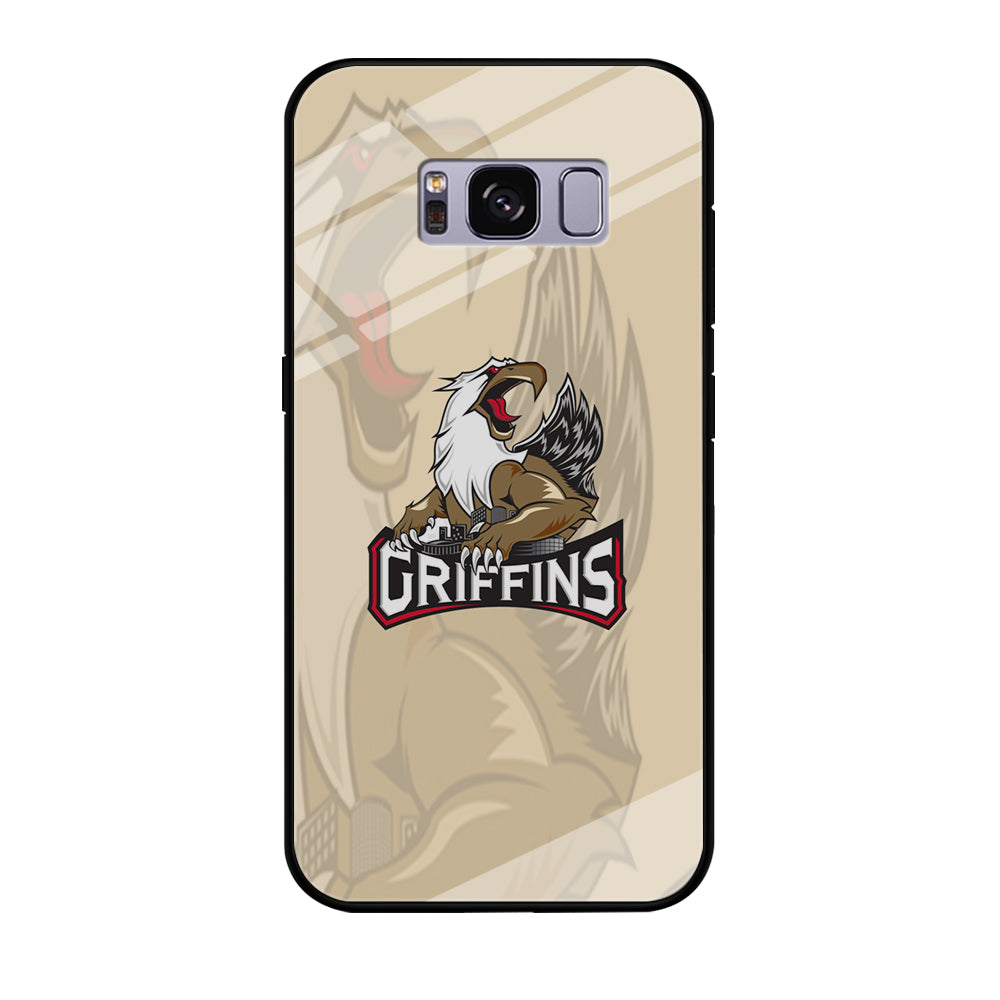 AHL Grand Rapids Griffins Team Samsung Galaxy S8 Plus Case Tempered Glass Case