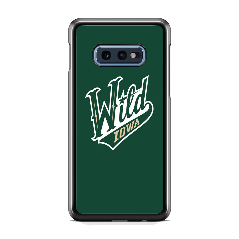 AHL Iowa Wild Emblem Samsung Galaxy S10E Case