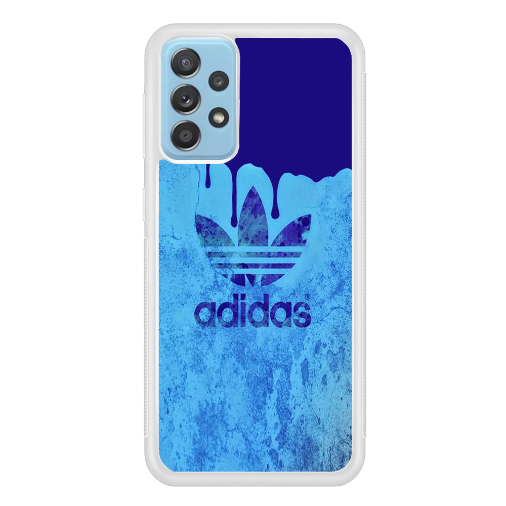 Adidas Blue Paint Samsung Galaxy A52 Case