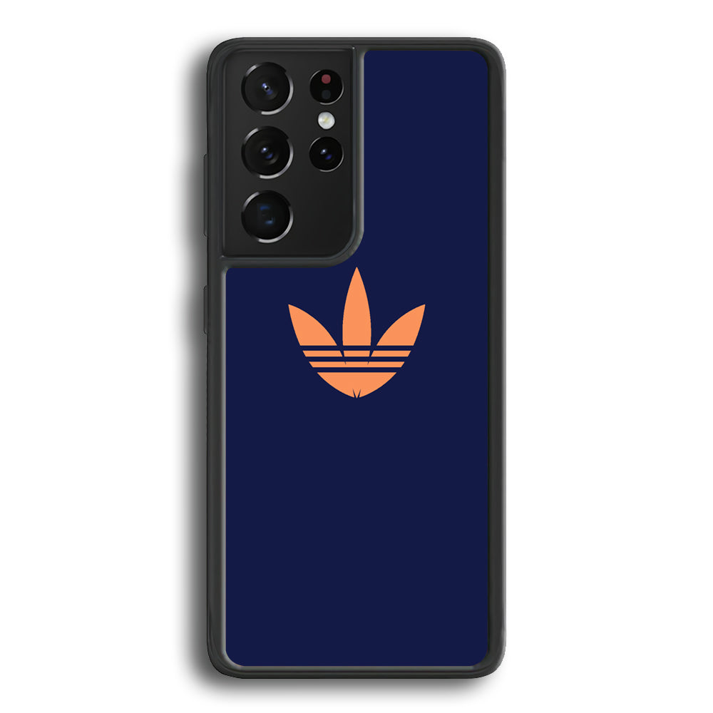 Adidas Deep Blue Logo Samsung Galaxy S21 Ultra Case