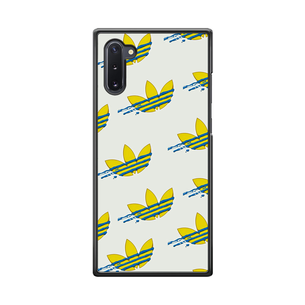 Adidas Doodle Fly Paint Blue Samsung Galaxy Note 10 Case