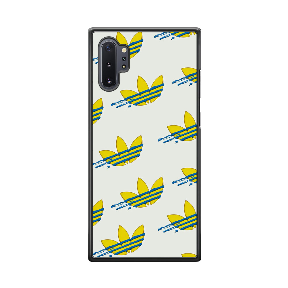 Adidas Doodle Fly Paint Blue Samsung Galaxy Note 10 Plus Case