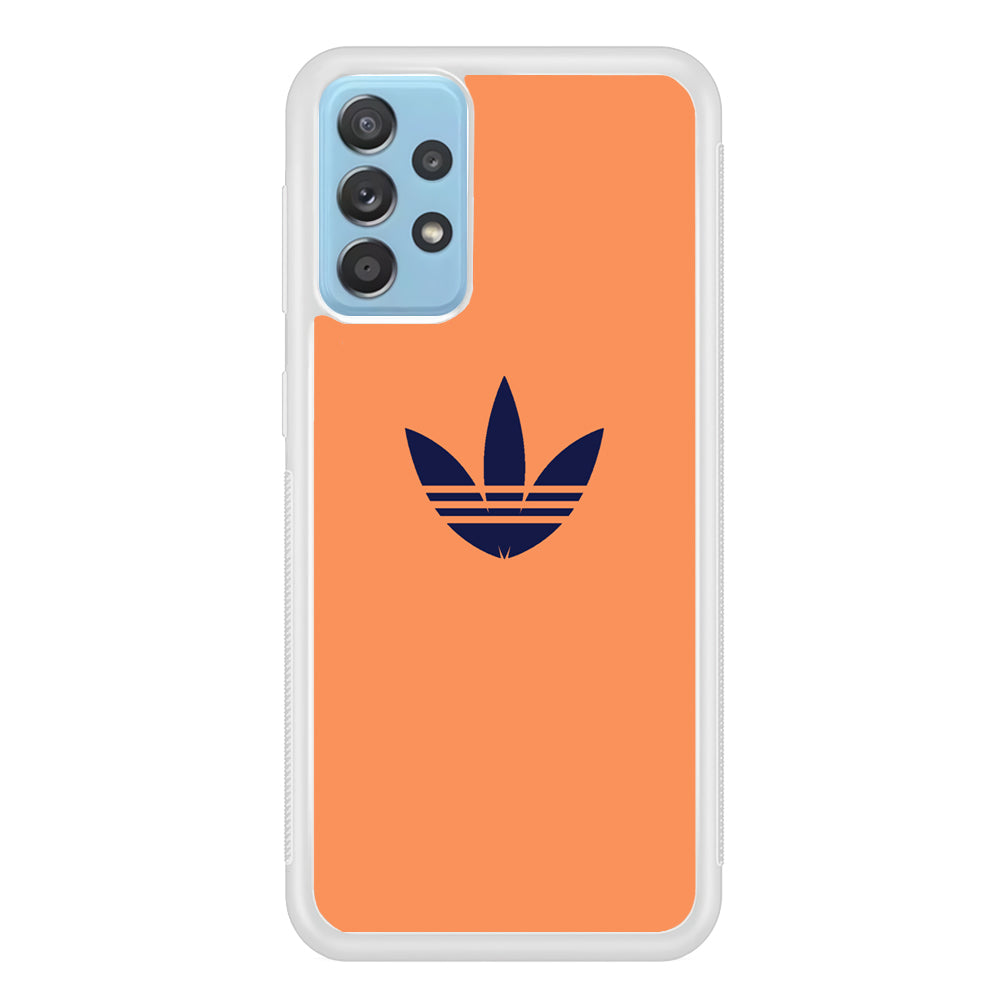Adidas Logo Light Salmon Orange Samsung Galaxy A52 Case