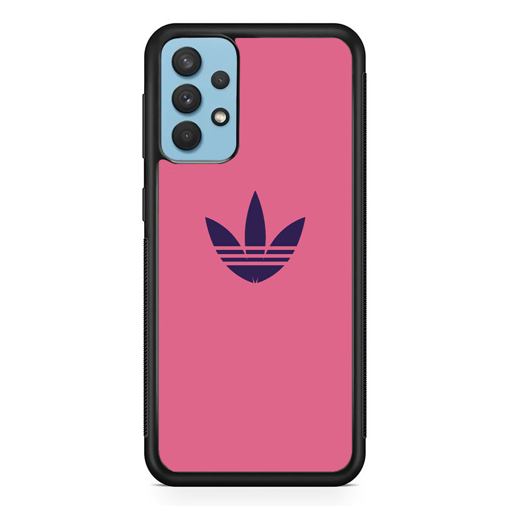 Adidas Orchid Purple Logo Samsung Galaxy A32 Case