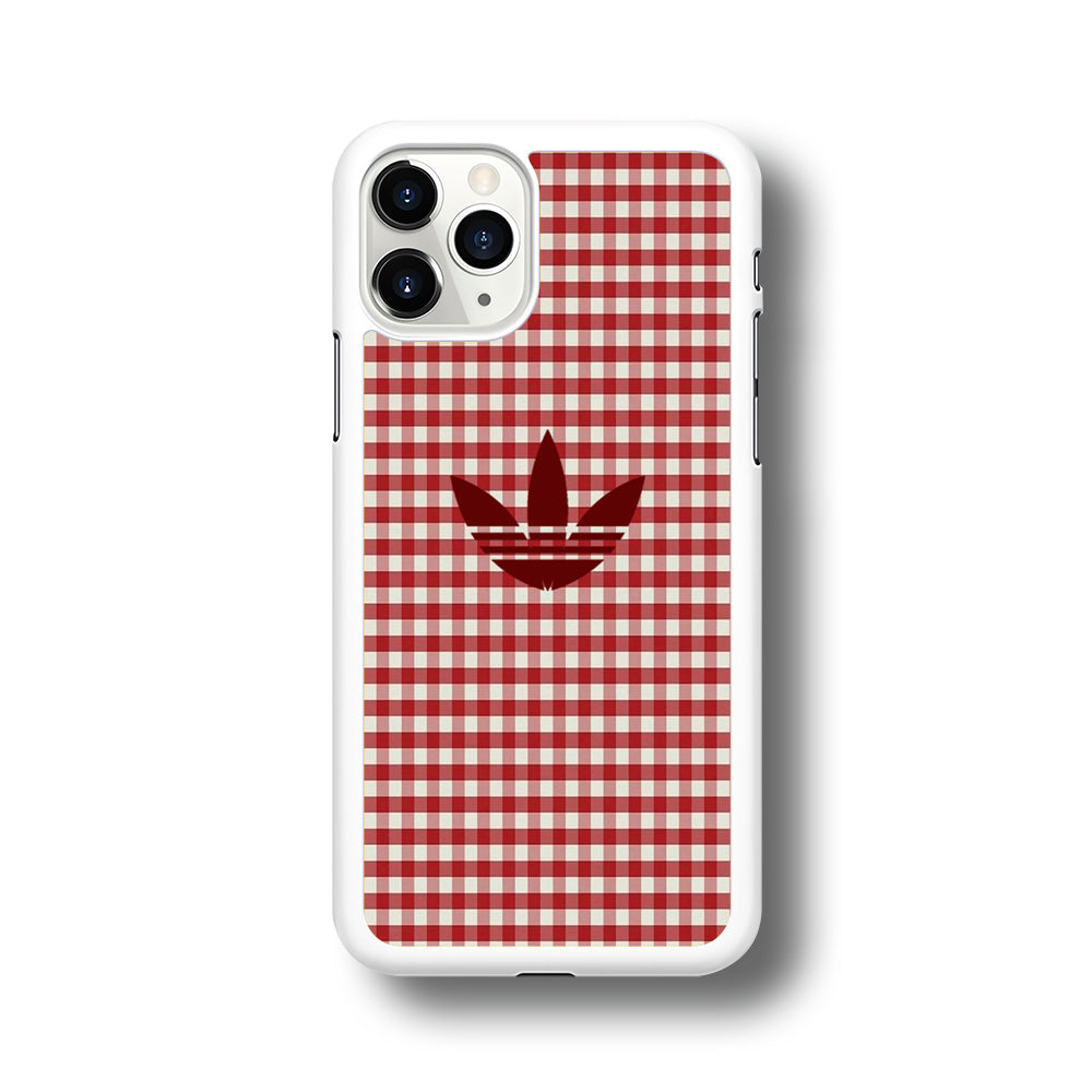 Adidas Red Flannel iPhone 11 Pro Max Case