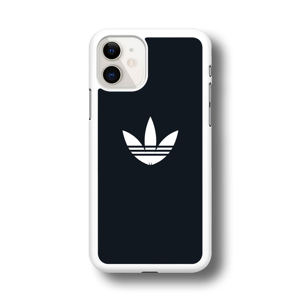 Adidas Space Grey White Logo iPhone 11 Case