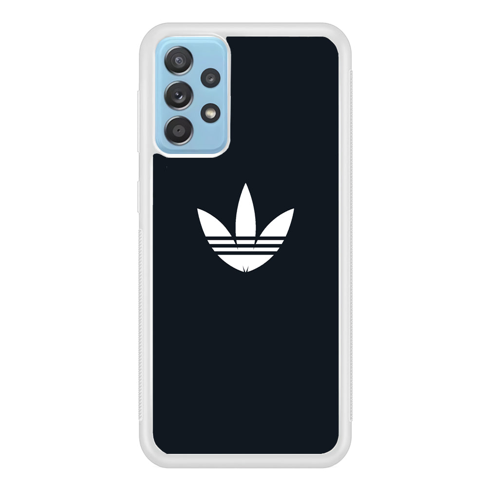 Adidas Space Grey White Logo Samsung Galaxy A52 Case