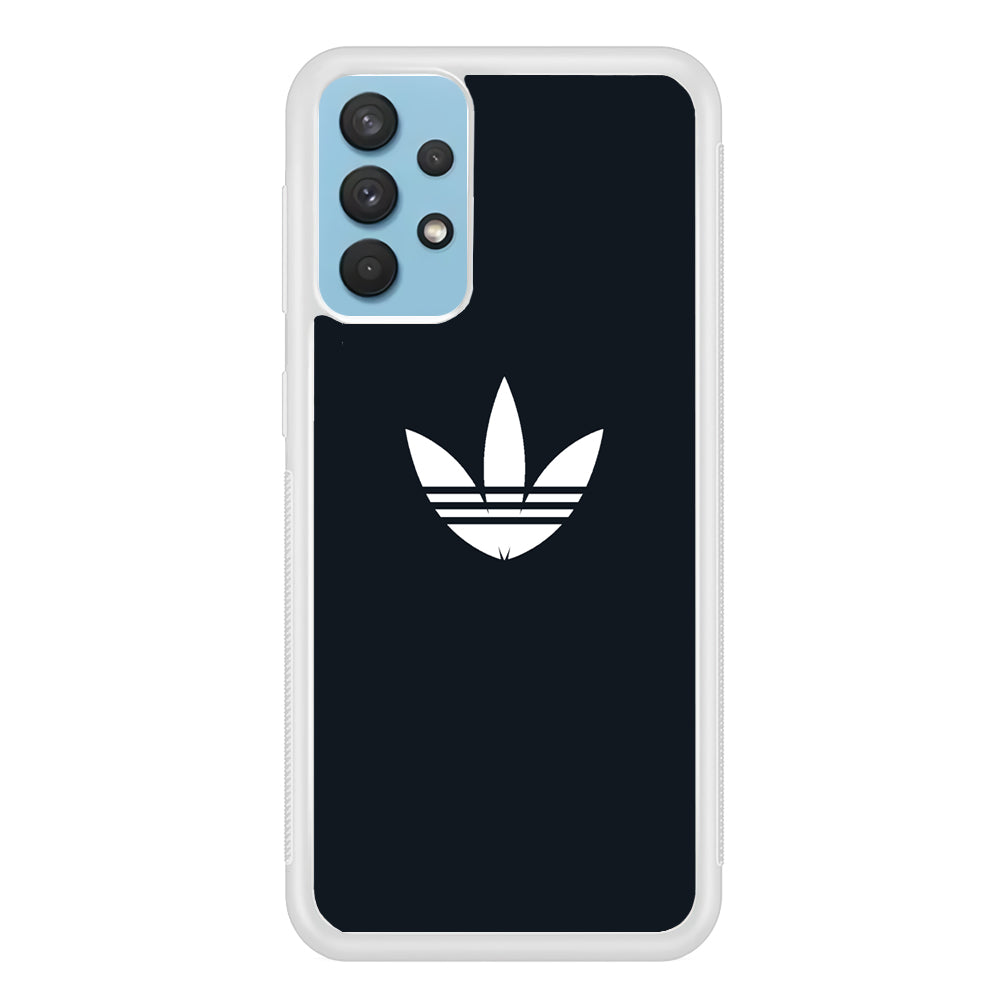 Adidas Space Grey White Logo Samsung Galaxy A32 Case