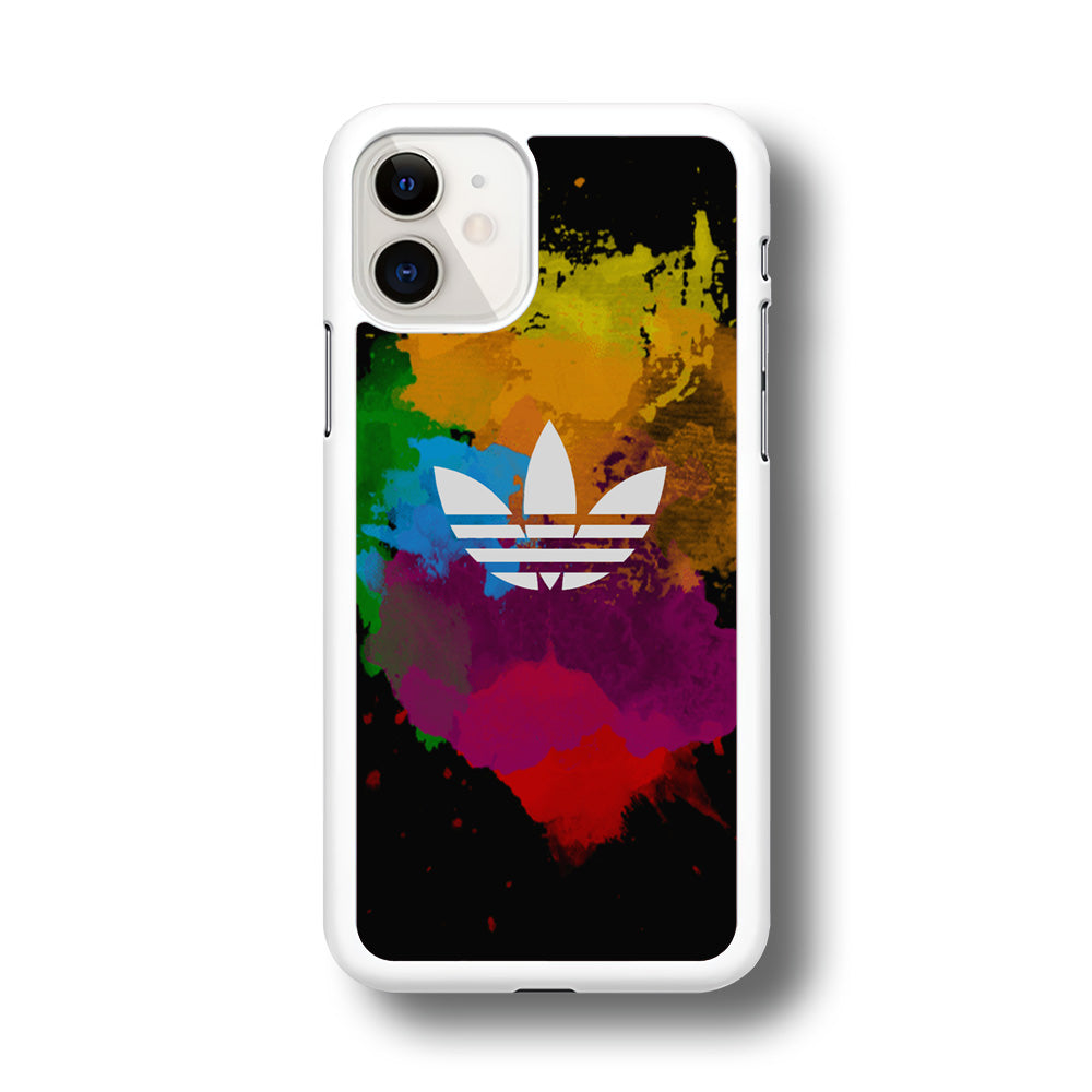 Adidas Splash Paint Logo iPhone 11 Case
