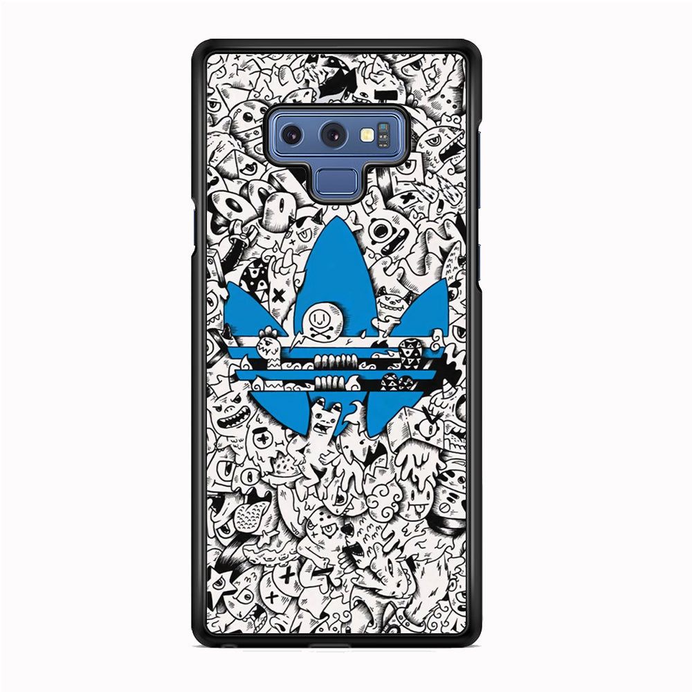 Adidas B&W Doodle Samsung Galaxy Note 9 Case