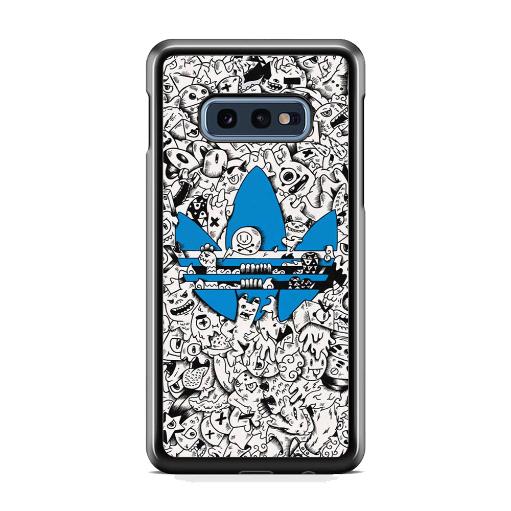 Adidas B&W Doodle Samsung Galaxy S10E Case