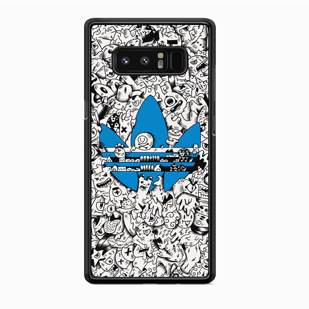 Adidas B&W Doodle Samsung Galaxy Note 8 Case