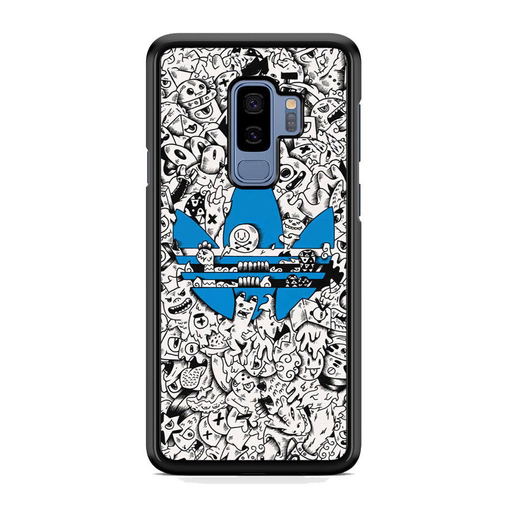 Adidas B&W Doodle Samsung Galaxy S9 Plus Case