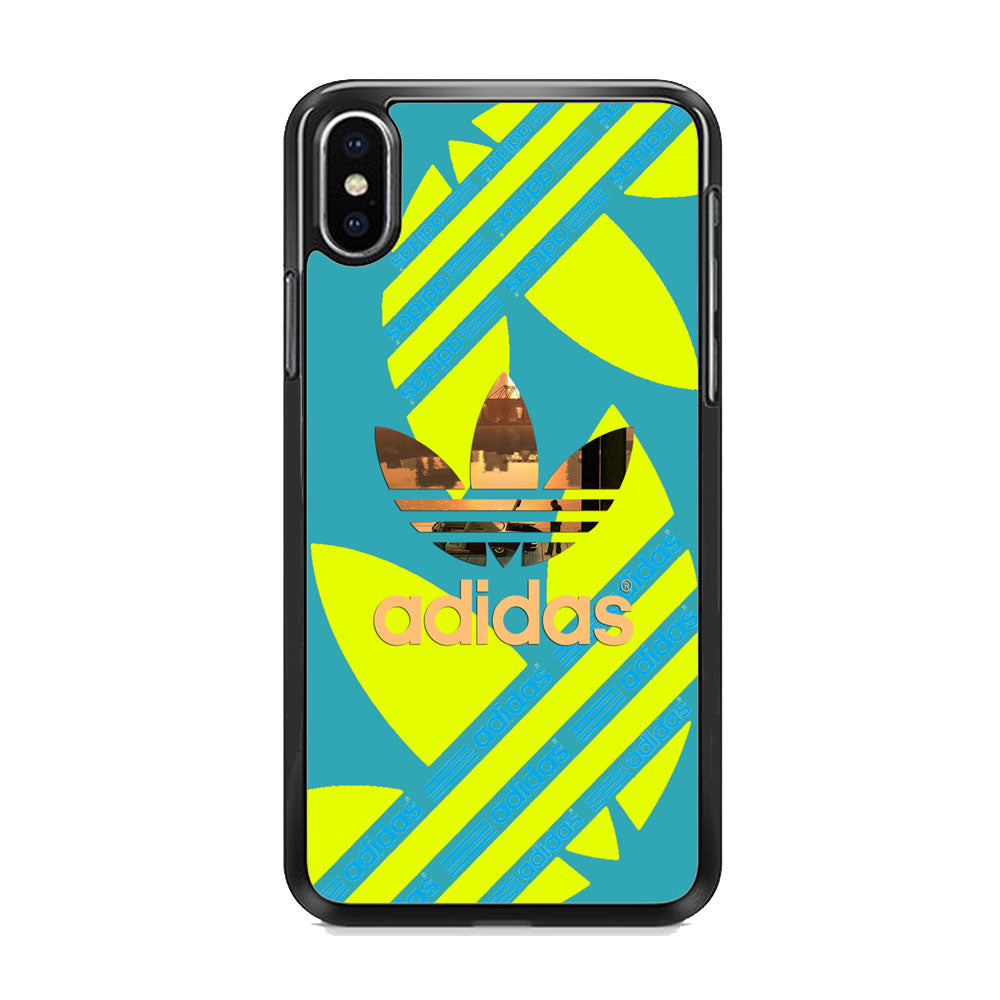 Adidas Corner of Aesthetics iPhone XS MAX Case Rubber Black (2D Case)