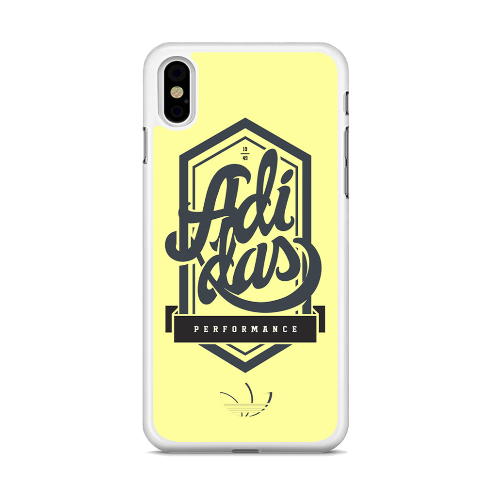 Adidas Creamy Layer iPhone XS Case