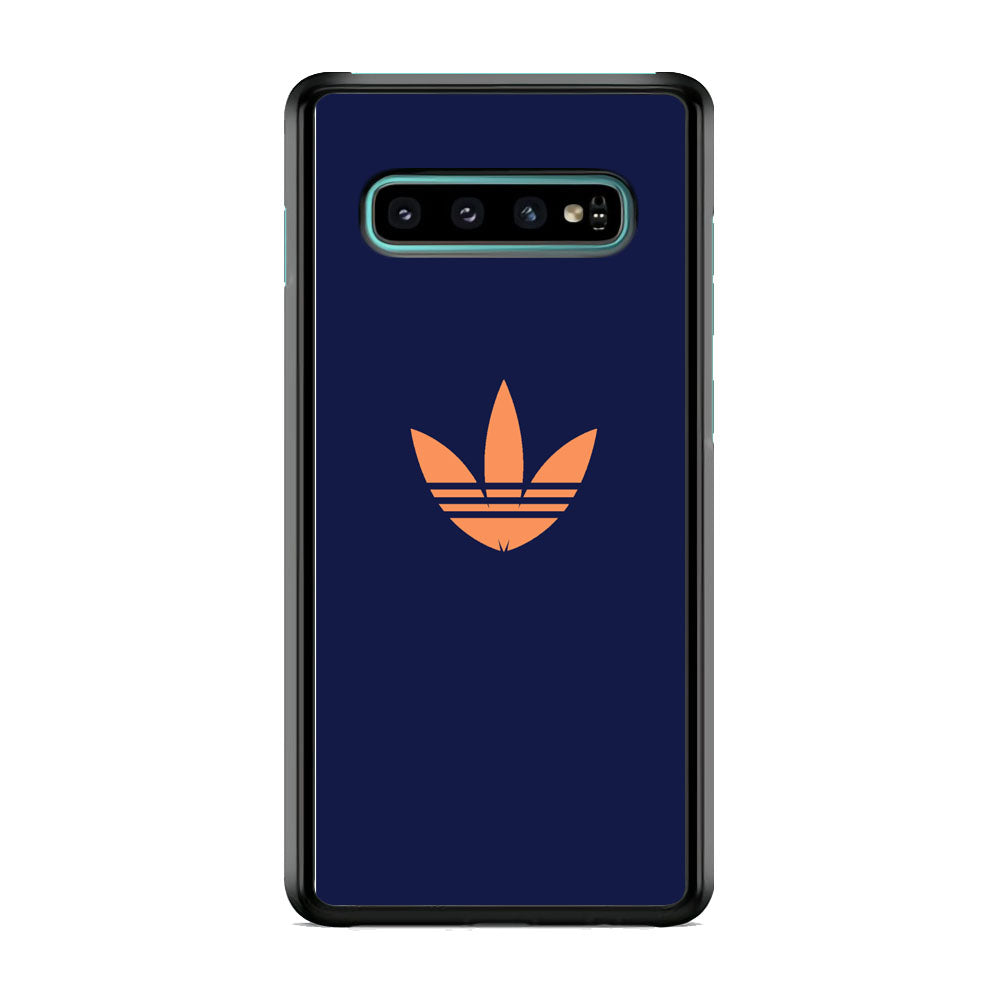 Adidas Deep Blue Logo Samsung Galaxy S10 Case