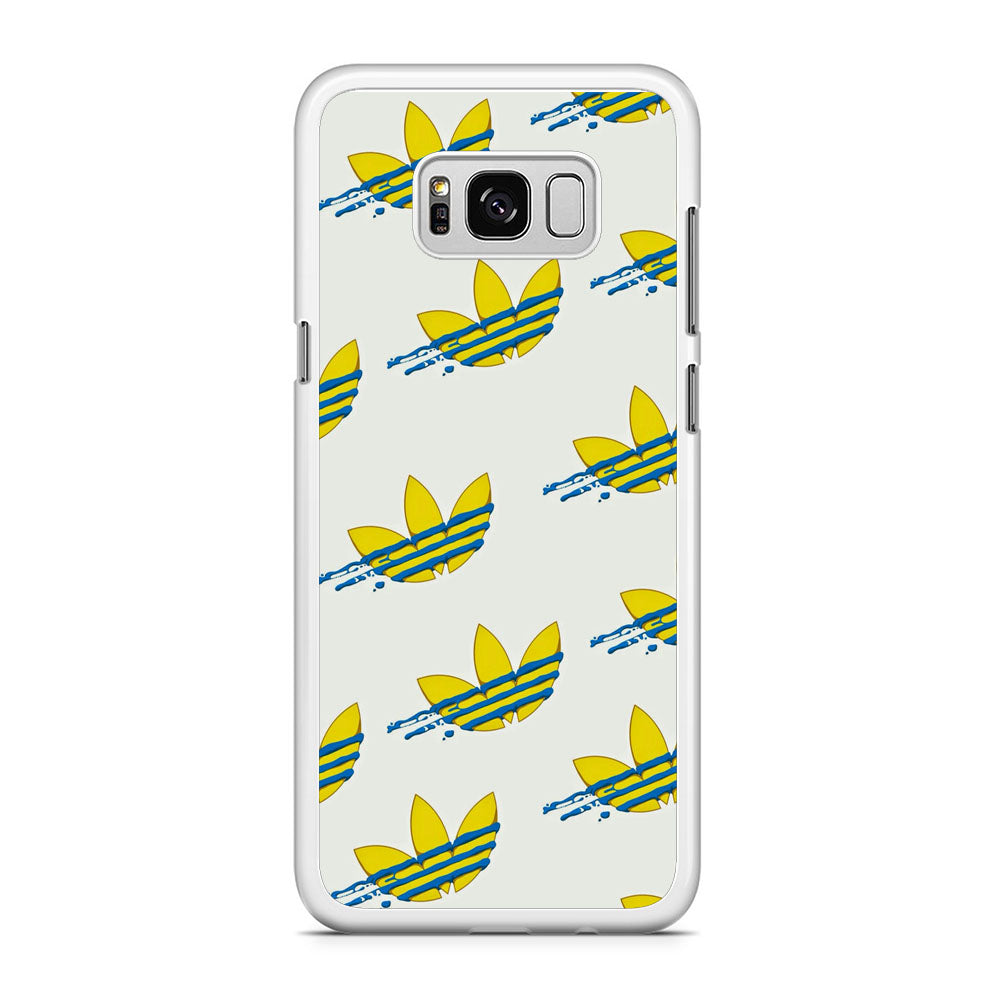Adidas Doodle Fly Paint Blue Samsung Galaxy S8 Case