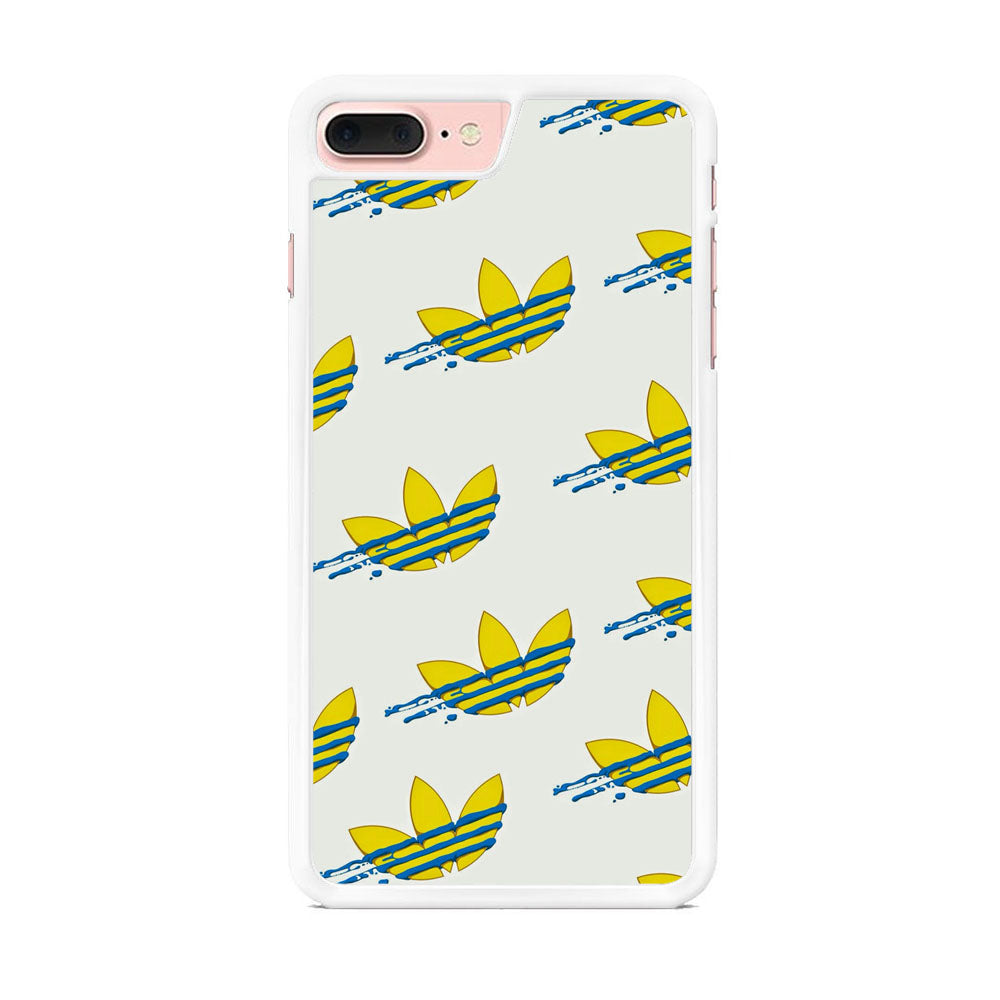 Adidas Doodle Fly Paint Blue iPhone 8 Plus Case