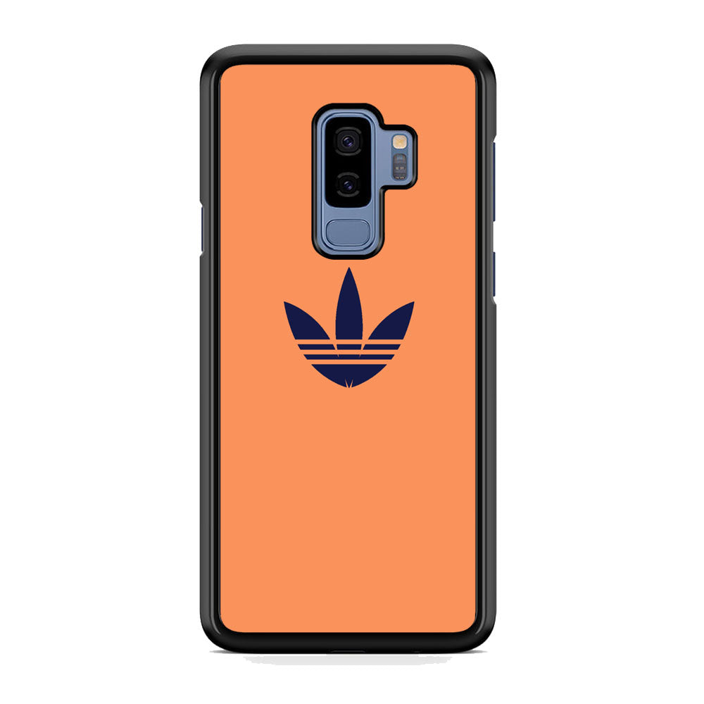 Adidas Logo Light Salmon Orange Samsung Galaxy S9 Plus Case