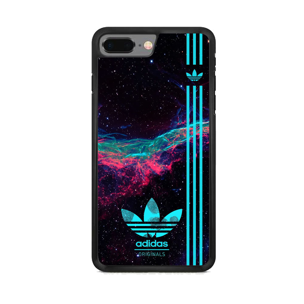 Adidas Milkyway Identity iPhone 8 Plus Case Rubber Black (2D Case)