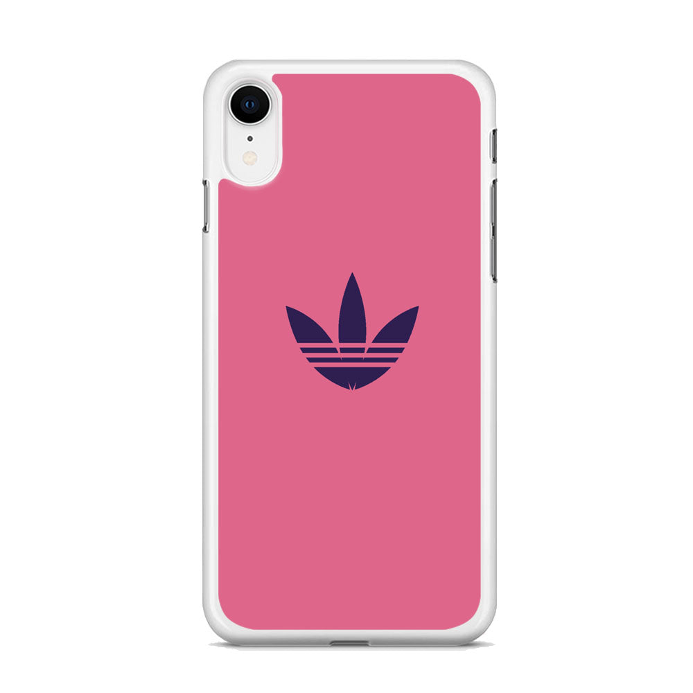 Adidas Orchid Purple Logo iPhone XR Case