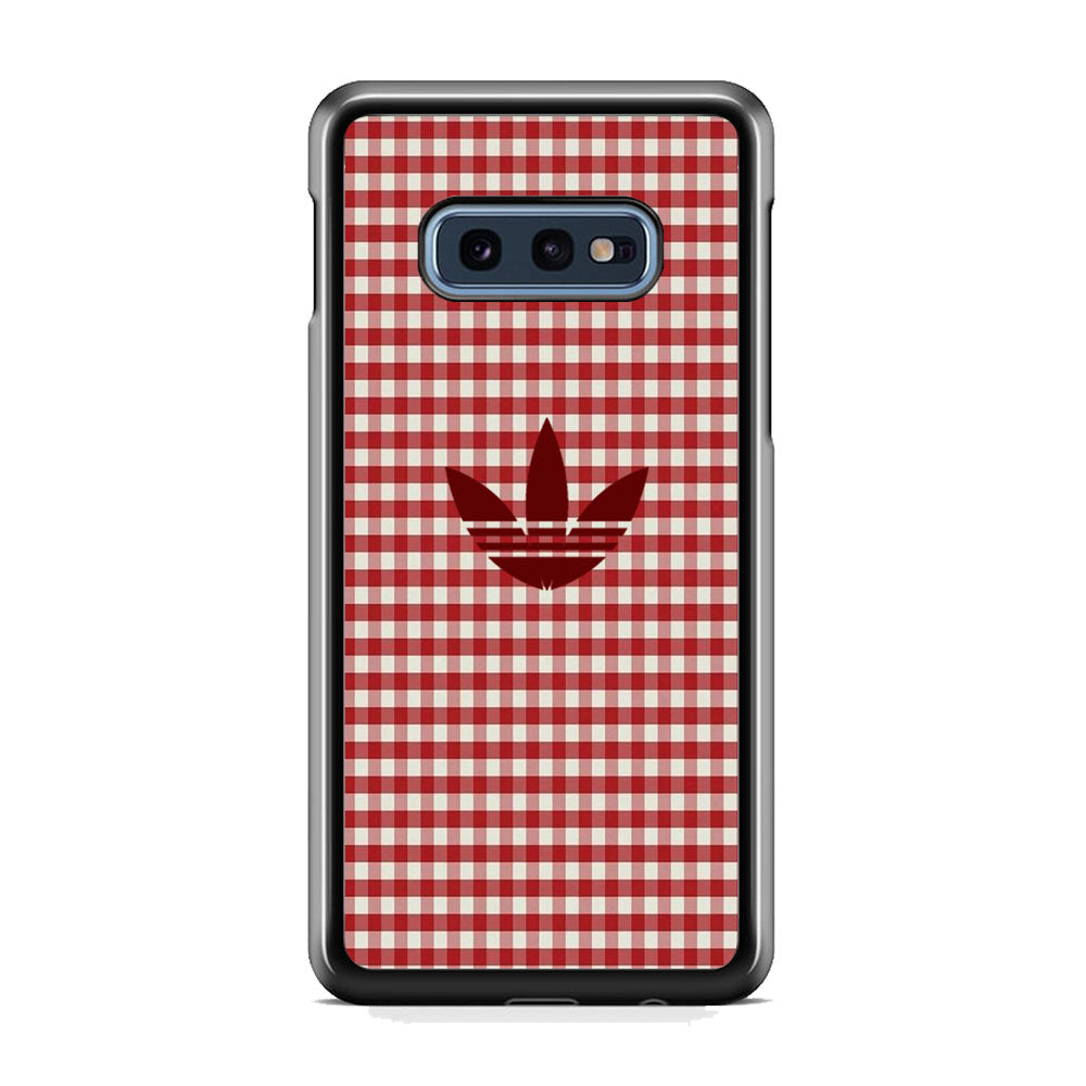 Adidas Red Flannel Samsung Galaxy S10E Case