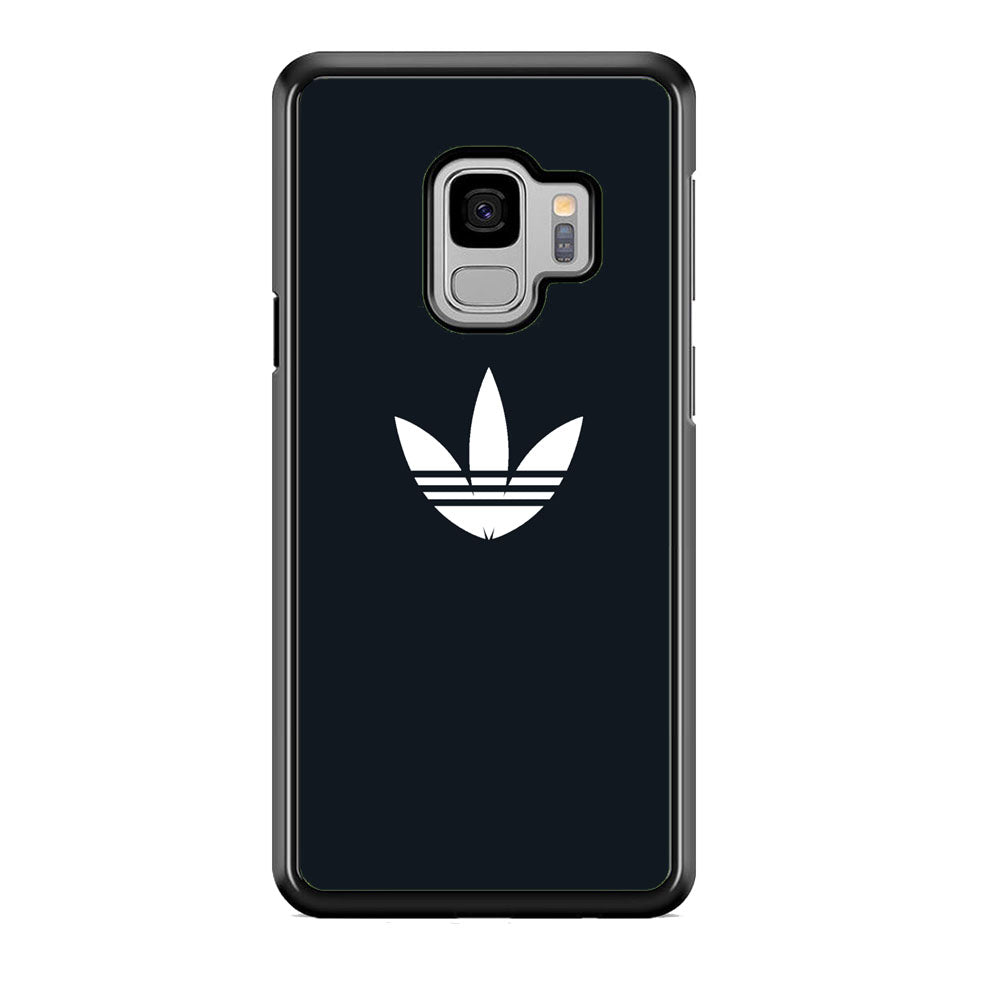 Adidas Space Grey White Logo Samsung Galaxy S9 Case