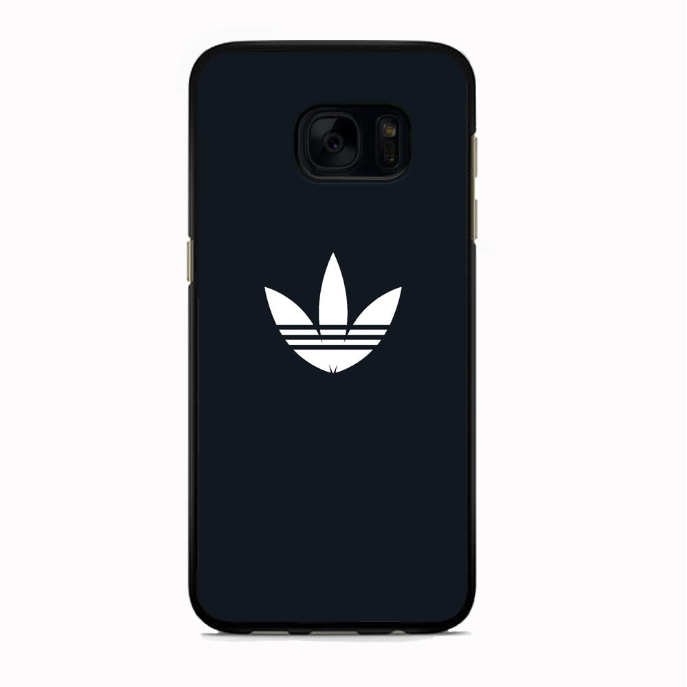Adidas Space Grey White Logo Samsung Galaxy S7 Edge Case