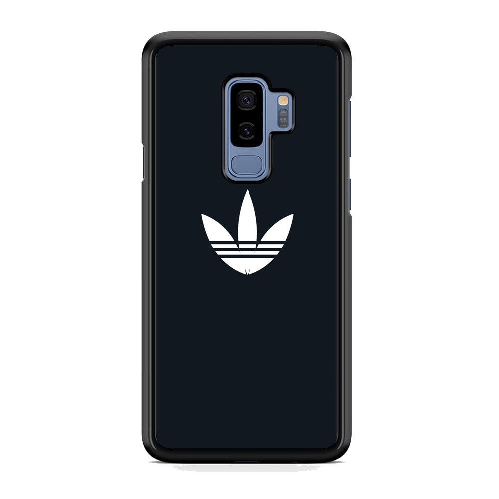 Adidas Space Grey White Logo Samsung Galaxy S9 Plus Case