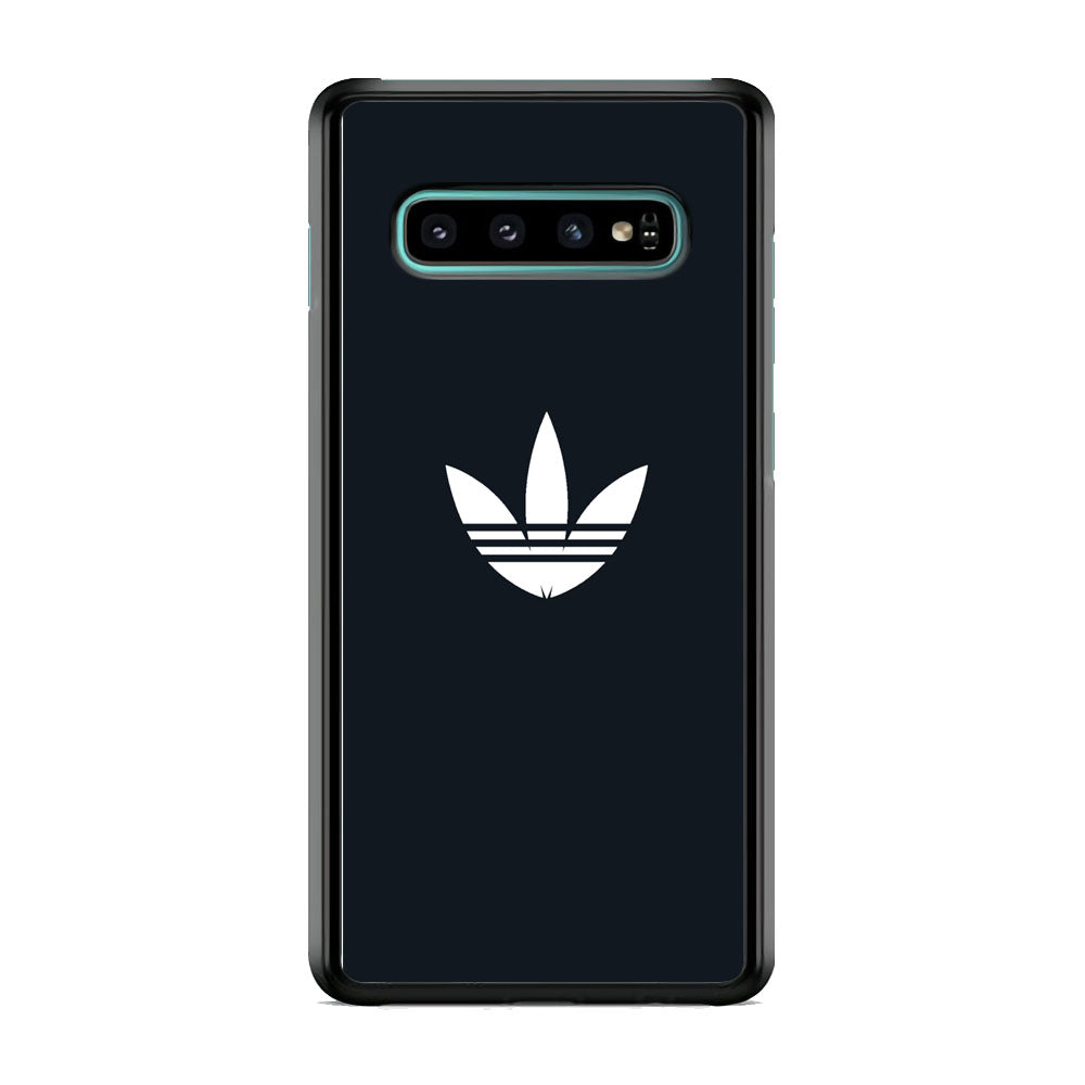 Adidas Space Grey White Logo Samsung Galaxy S10 Case