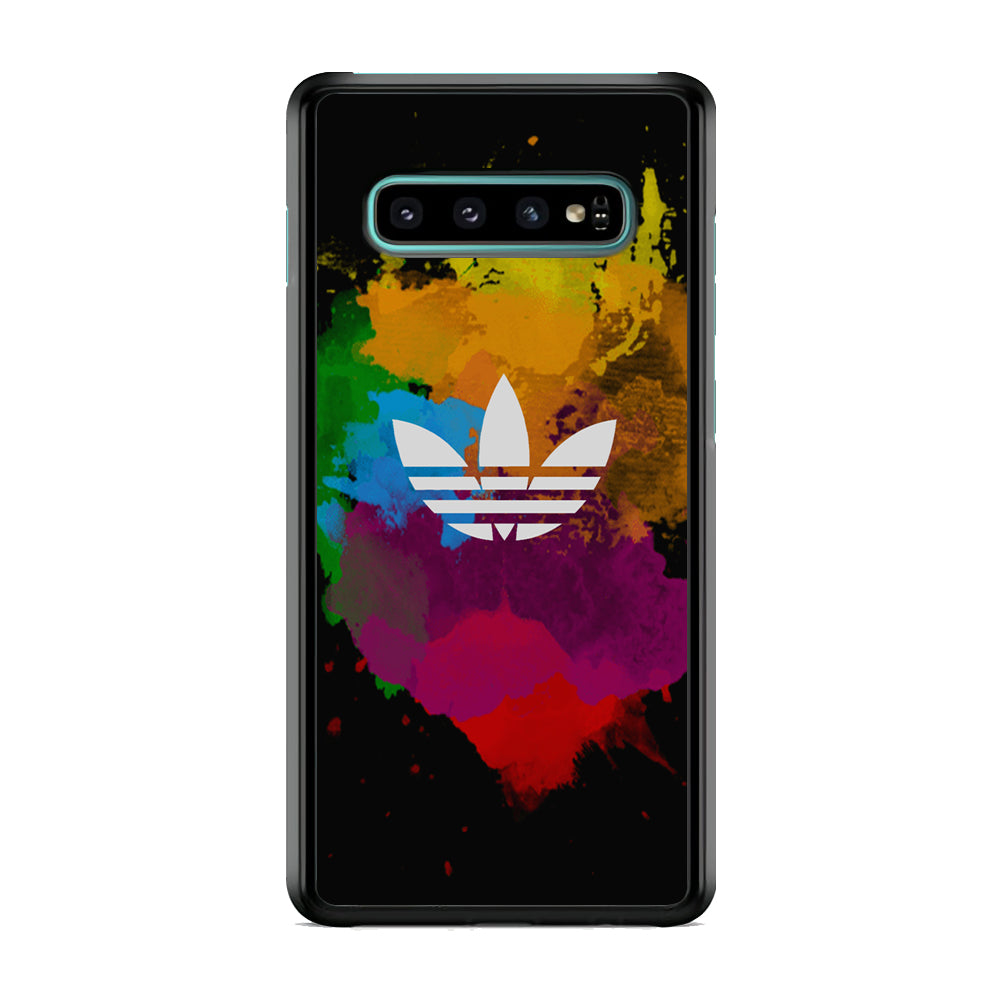 Adidas Splash Paint Logo Samsung Galaxy S10 Plus Case