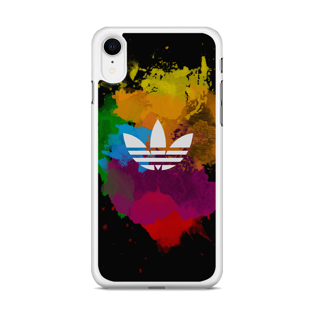 Adidas Splash Paint Logo iPhone XR Case