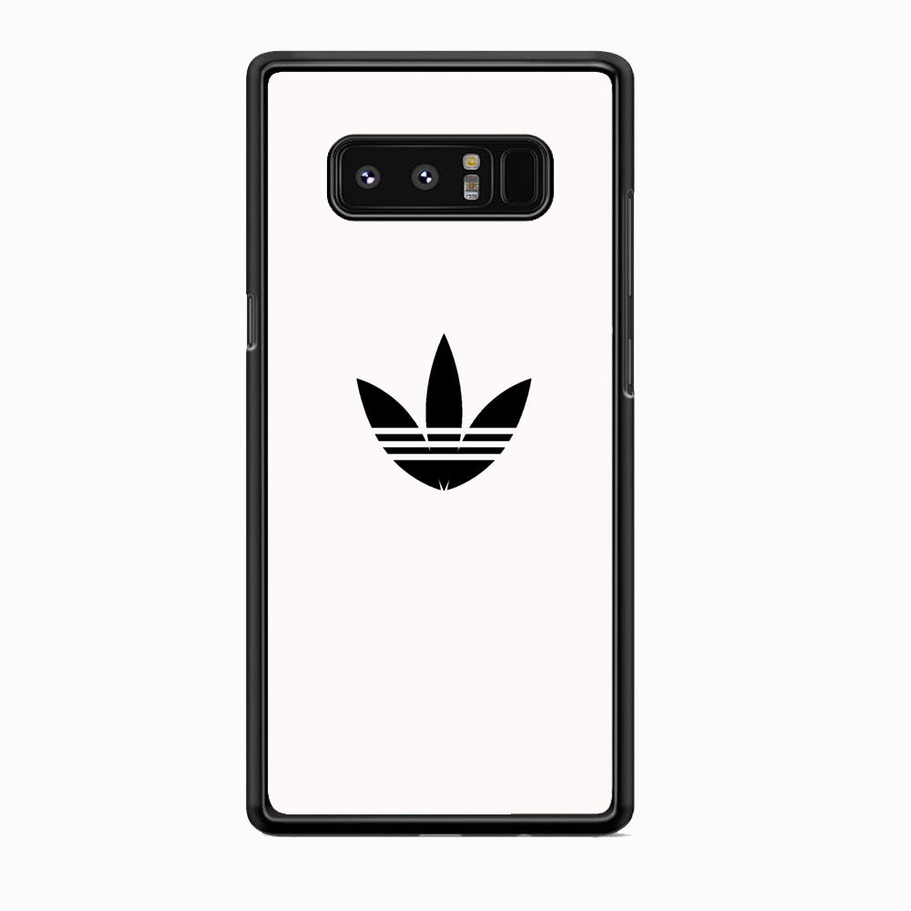 Adidas White Bone Logo Black Samsung Galaxy Note 8 Case