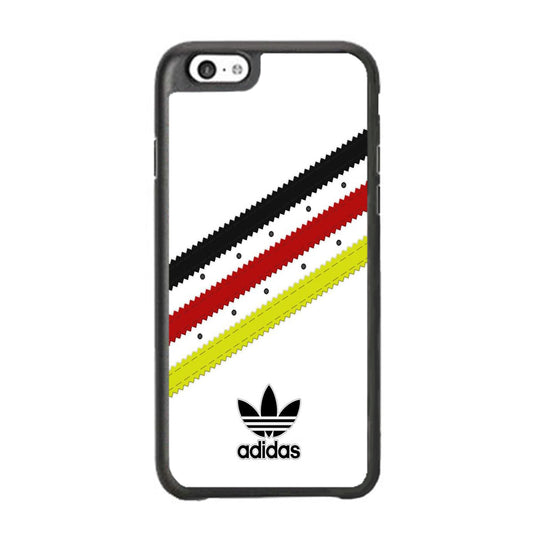 Adidas White Stripe Black Red Yellow iPhone 6 Plus | 6s Plus Case