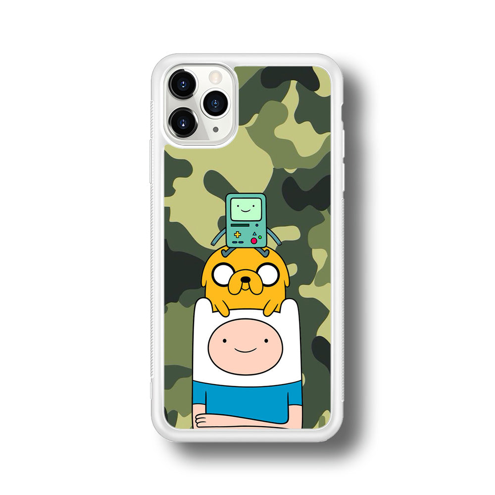 Adventure Time Camo Green iPhone 11 Pro Max Case