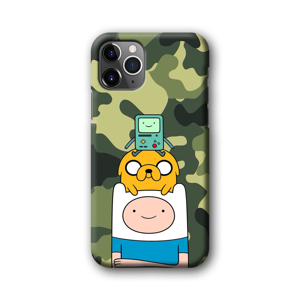 Adventure Time Camo Green iPhone 11 Pro Max Case