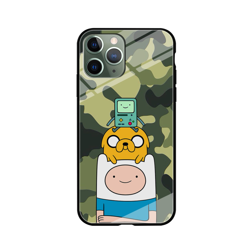 Adventure Time Camo Green iPhone 11 Pro Max Case