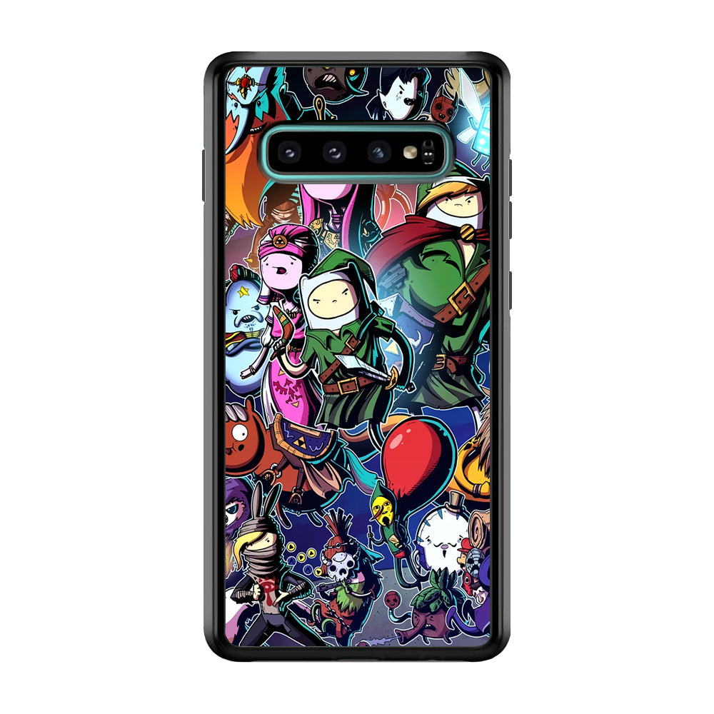 Adventure Time Classic War Samsung Galaxy S10 Case