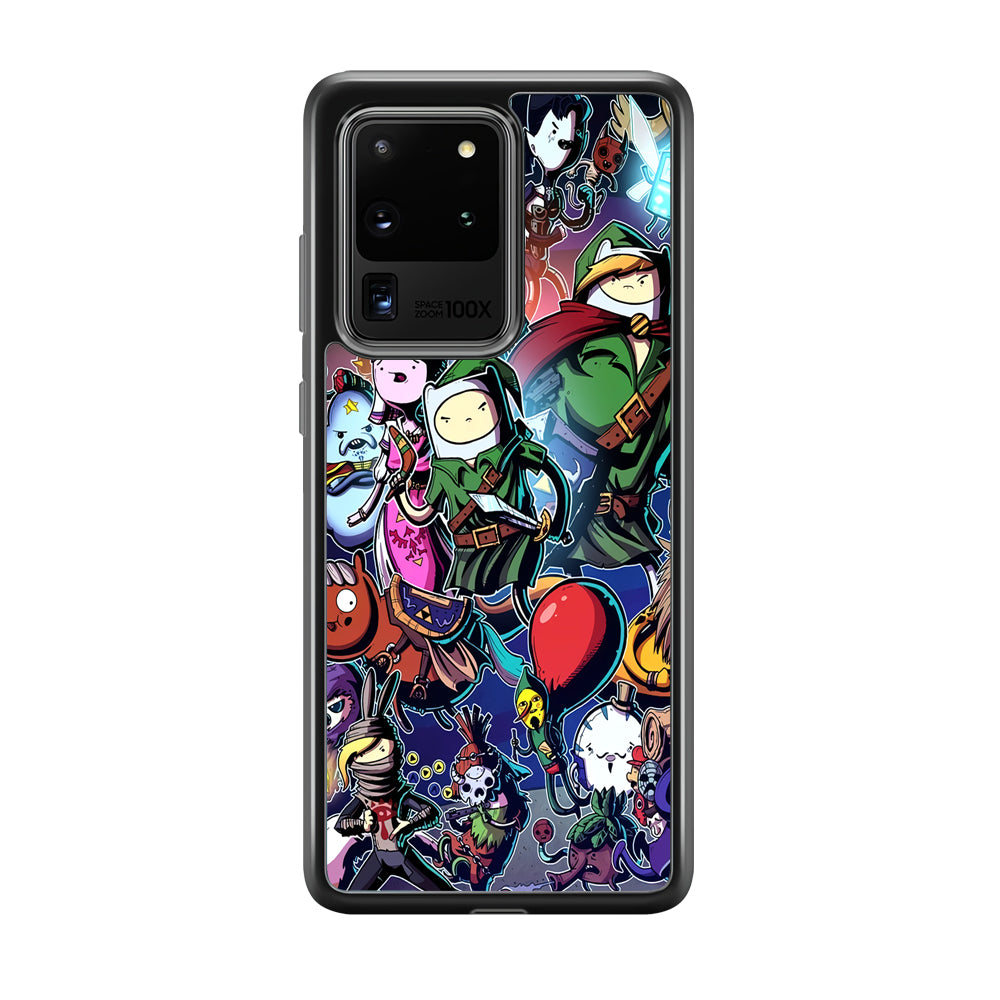 Adventure Time Classic War Samsung Galaxy S20 Ultra Case