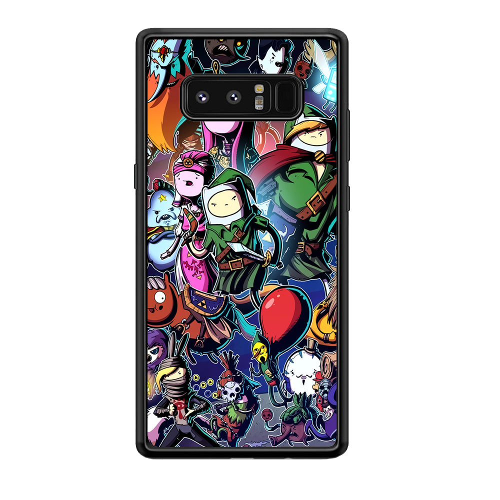 Adventure Time Classic War Samsung Galaxy Note 8 Case