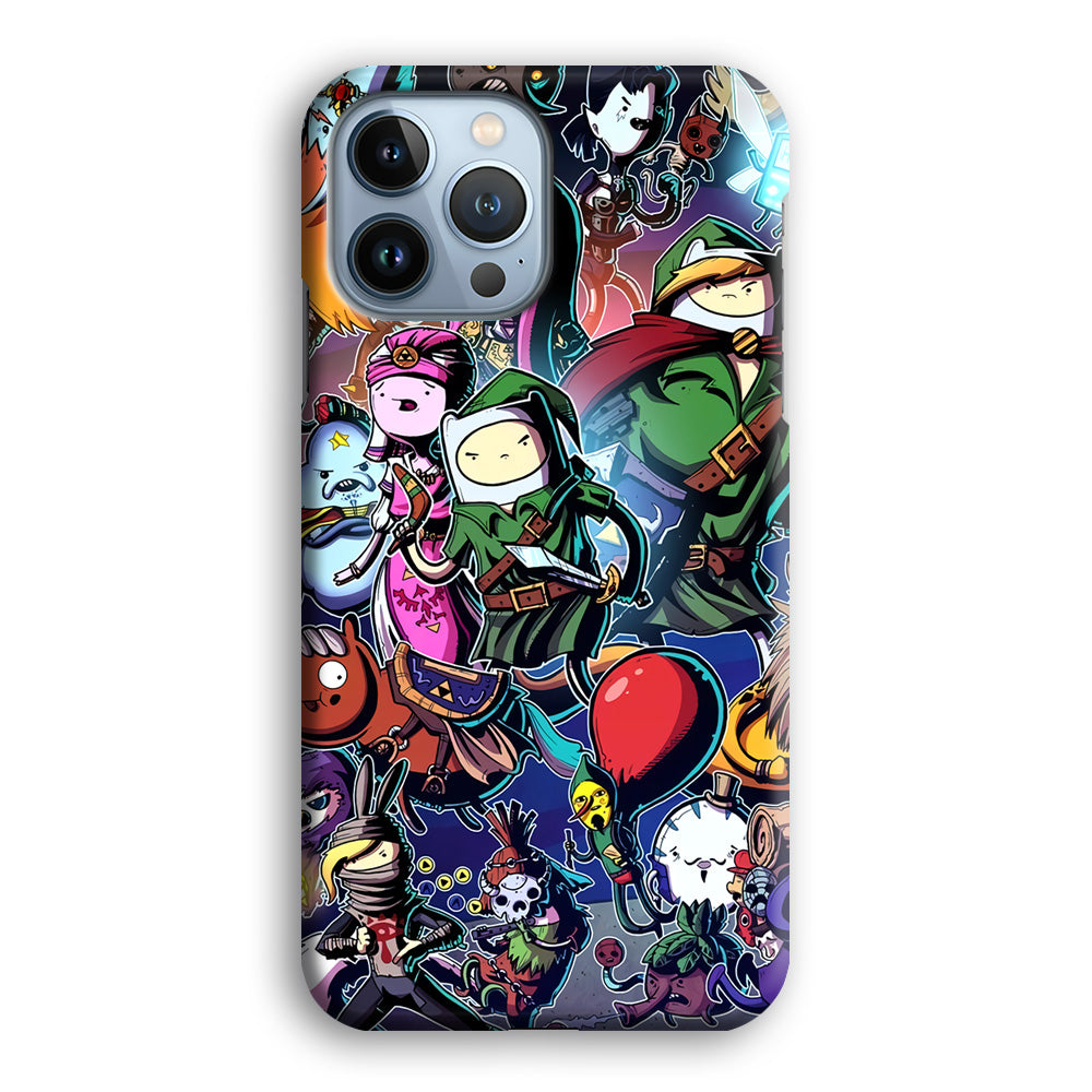 Adventure Time Classic War iPhone 13 Pro Max Case