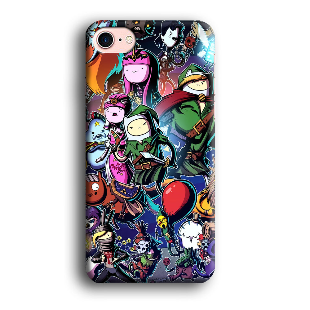 Adventure Time Classic War iPhone 8 Case