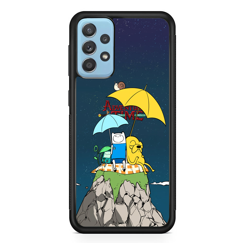 Adventure Time Enjoy The Shady Night Samsung Galaxy A52 Case