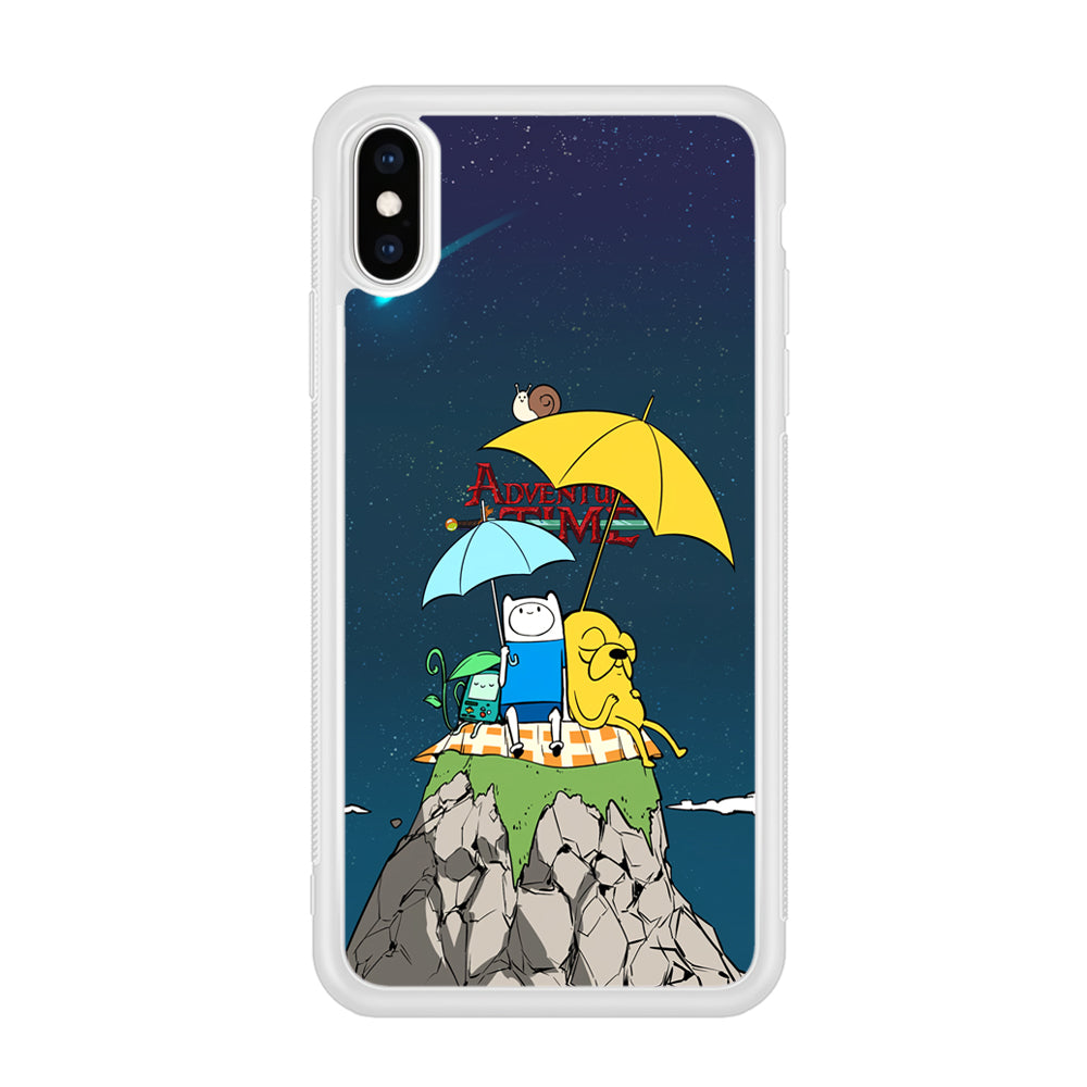 Adventure Time Enjoy The Shady Night iPhone XS Case