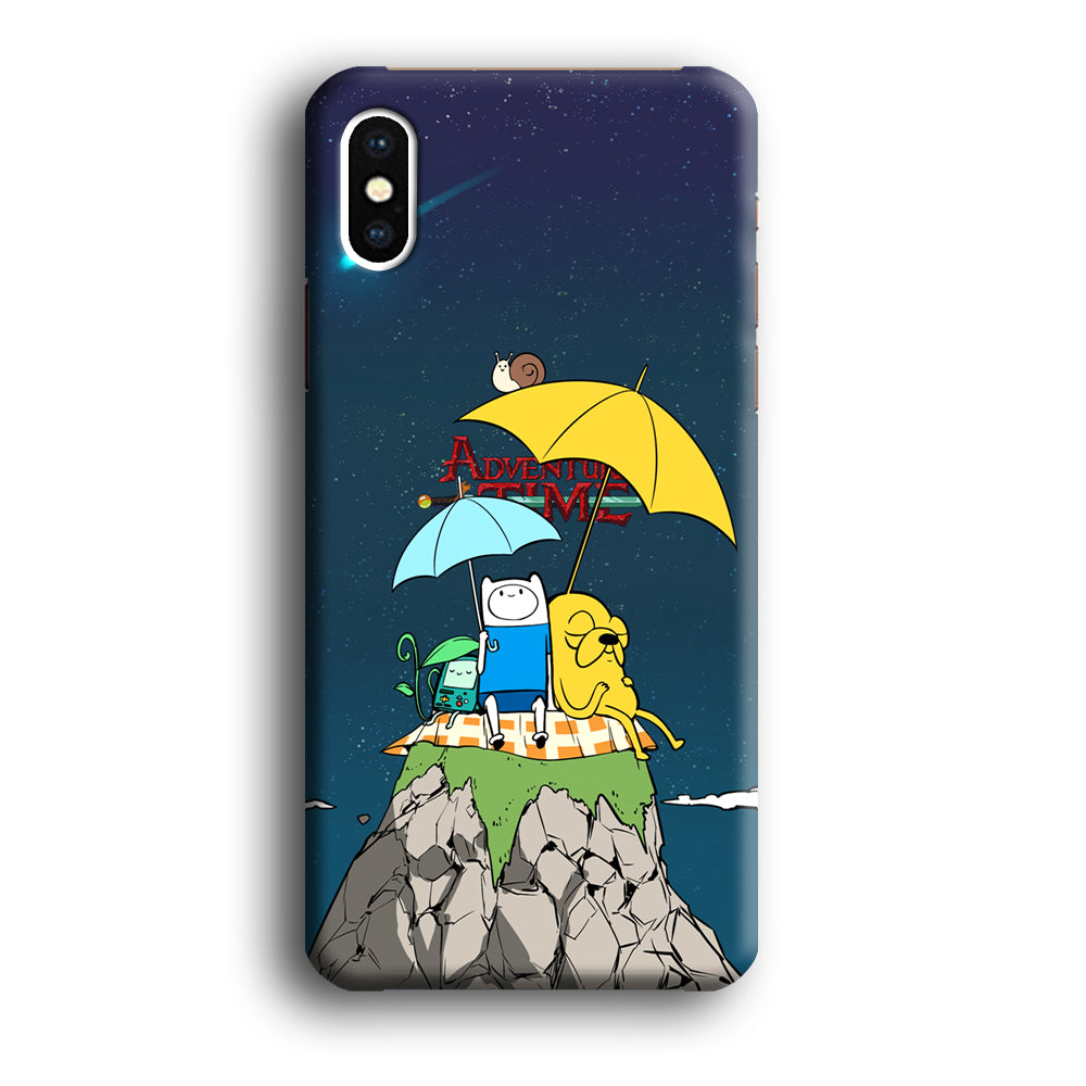 Adventure Time Enjoy The Shady Night iPhone XS Case
