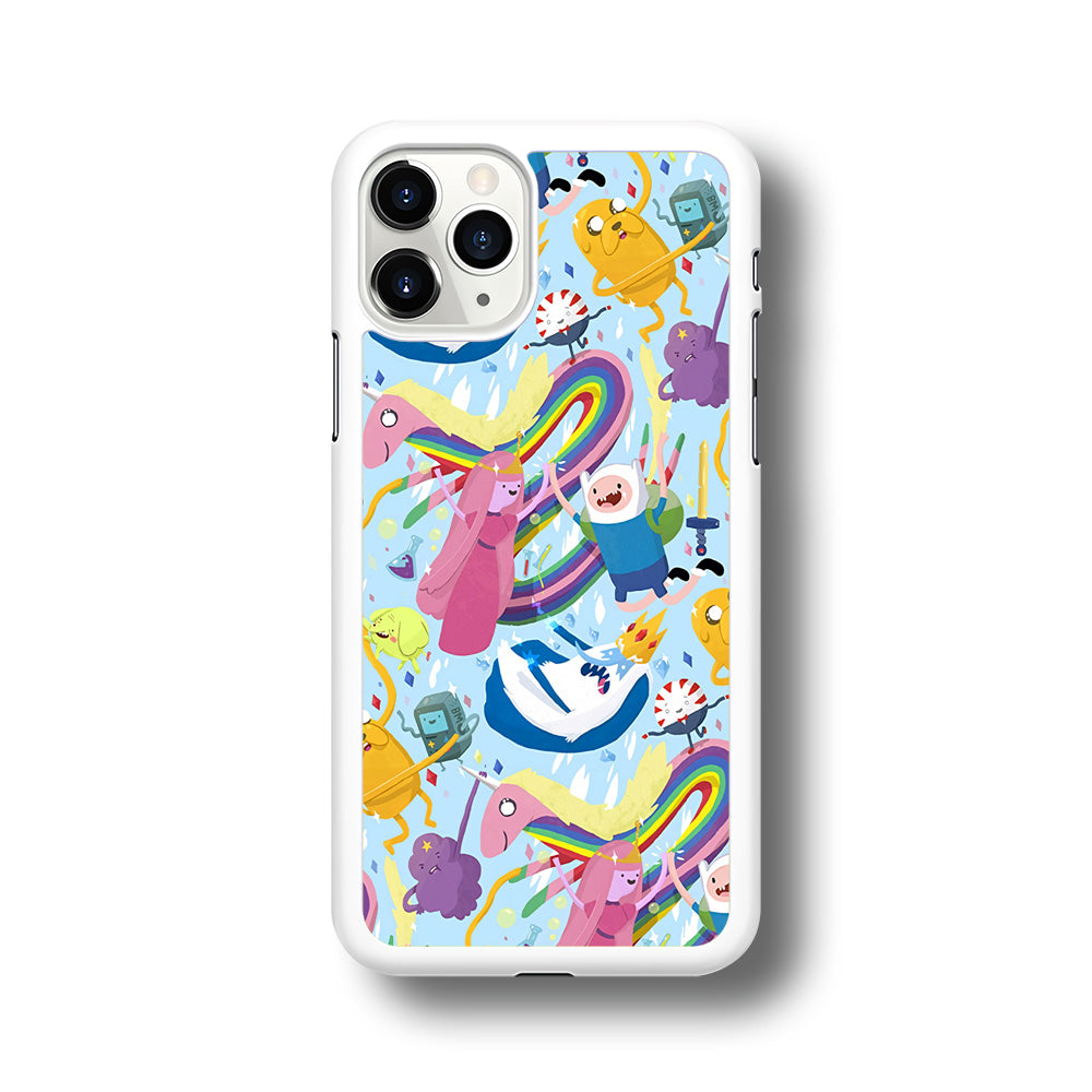 Adventure Time Flying and Playing iPhone 11 Pro Max Case