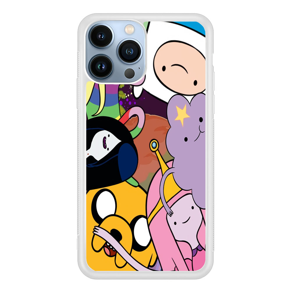 Adventure Time Happy Team iPhone 13 Pro Case