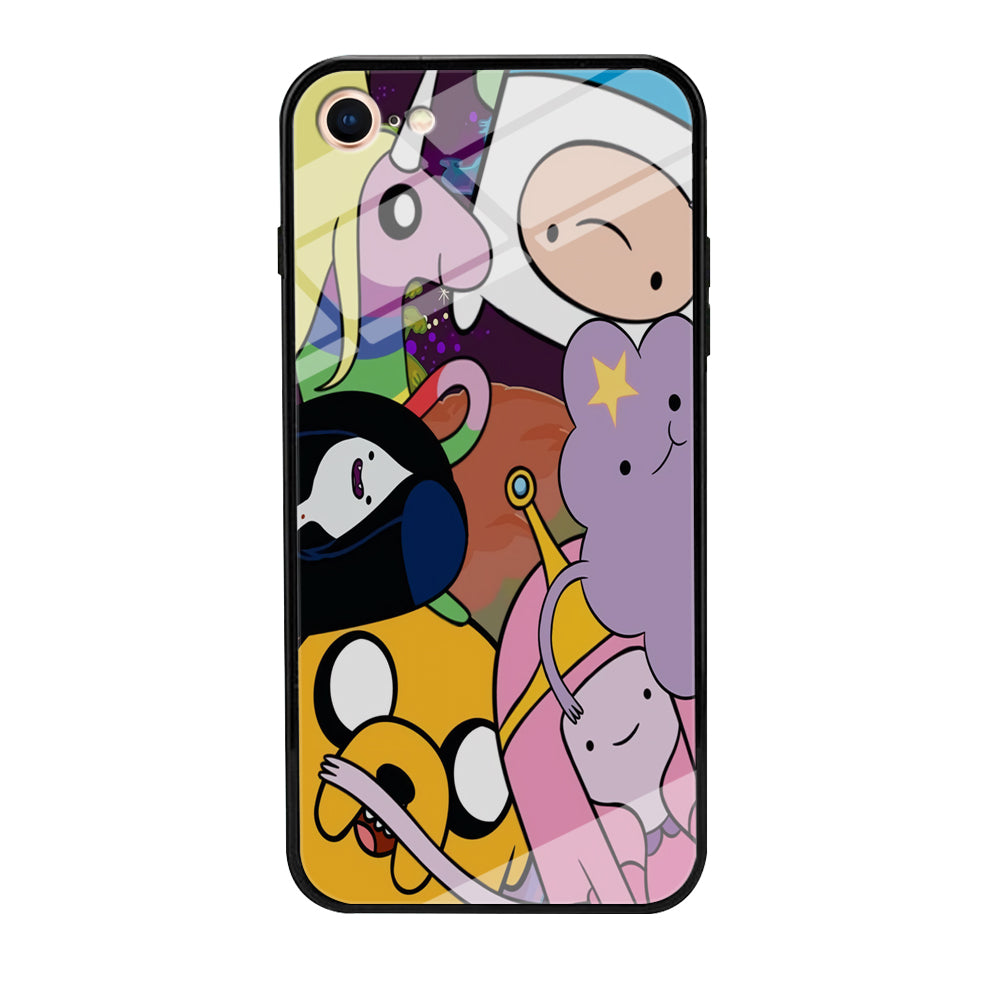 Adventure Time Happy Team iPhone 8 Case